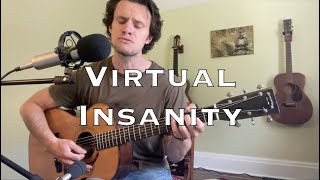 Virtual Insanity  Jamiroquai acoustic cover [upl. by Ollayos]