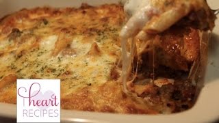 How to make Baked Ziti with Meat Sauce  I Heart Recipes [upl. by Atikahc922]