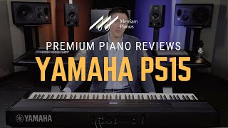 🎹Yamaha P515 Digital Piano Review amp Demo  88Key Portable Piano Room🎹 [upl. by Jaf]