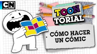 CÓMO HACER TU PROPIO COMIC  TOONTORIAL  CARTOON NETWORK [upl. by Idnahr]