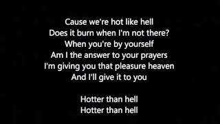 Dua Lipa  Hotter Than Hell Lyrics [upl. by Oidale263]