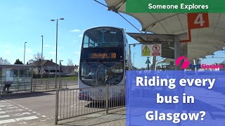 Riding every bus route in Glasgow [upl. by Zahc]