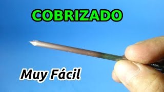 Cobrizado Electroquímico Muy Fácil [upl. by Hanej]