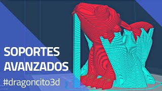 ✅Cómo usar SOPORTES AVANZADOS en CURA  TUTORIAL para hacer SOPORTES en IMPRESIÓN 3D [upl. by Laehcor]