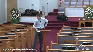 Highland Park Baptist Church Live Stream [upl. by Ahcirt]