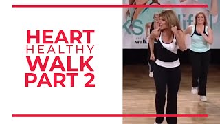 Walk at Home  Heart Healthy Walk Part 2 [upl. by Dhiren]