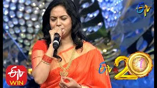 Sunitha Performs  Venumadhava Song in ETV  20 Years Celebrations  2nd August 2015 [upl. by Ennaehr]