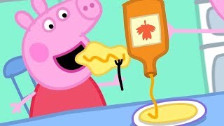 Peppa Pig in Hindi  Pancakes  हिंदी Kahaniya  Hindi Cartoons for Kids [upl. by Hanna170]