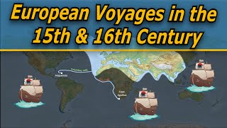 European Voyages in the 15th amp 16th Century [upl. by Woodson]