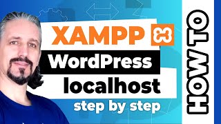 How to use XAMPP for a local WordPress website STEP BY STEP in 2020 [upl. by Akcirred]