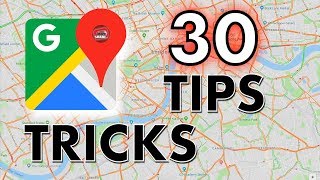 Google Maps Tips and Tricks 30 Google Maps Tricks You Should Try Today [upl. by Nagiem]