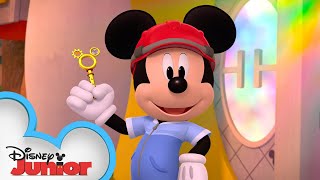 Mickeys New House 🏠  Mickey Mornings  Mickey Mouse MixedUp Adventures  disneyjr [upl. by Kaleb]