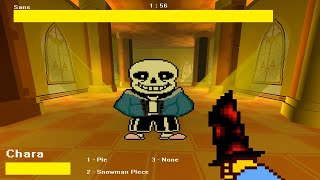 3d Sans fight quotno hitquot and Gaster Undertale fan game quotbetter qualityquot [upl. by Tonia]