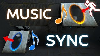 If Portal 2 was a Rhythm Game Synchronized Music Map [upl. by Bunting]