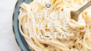 10Minute Cream Cheese Pasta [upl. by Oribel929]