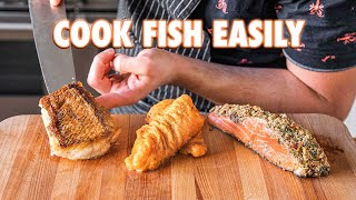 How To EASILY Cook Fish Without Messing It Up [upl. by Alamac]