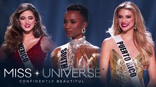 Miss Universe 2019 Top 3 Question and Answer Round  Miss Universe 2019 [upl. by Nuawd]