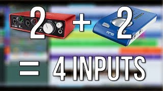 How to Use Multiple Audio Interfaces Simultaneously [upl. by Mckee]