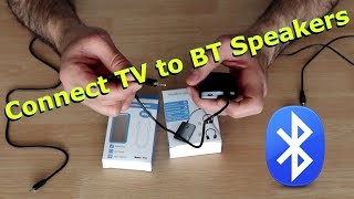 Connect non Bluetooth TV to Bluetooth speakers or headphones [upl. by Bradney]