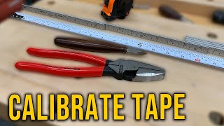 Is Your Tape Measure Accurate [upl. by Noiram]