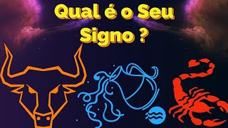 COMO SABER QUAL É MEU SIGNO  DATA DE CADA SIGNO [upl. by Arised]