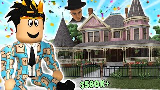 touring the MOST DETAILED BLOXBURG VICTORIAN house its so fancy [upl. by Seys]