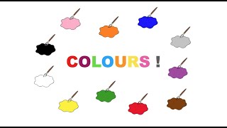 Les couleurs en anglais 2 [upl. by Eixirt]