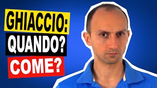 Come si Applica il Ghiaccio e per Quanto Tempo [upl. by Yetnom48]