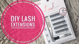 DIY Lash Extensions at Home [upl. by Herrod]