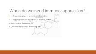 Immunosuppressant Drugs  Corticosteroids [upl. by Kliber753]