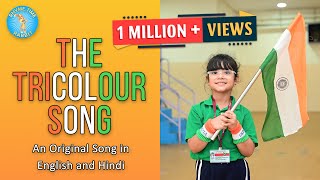 The TRICOLOUR song  Tiranga Song  Rhymetime Rabbit  Patriotic song for children [upl. by Alian]