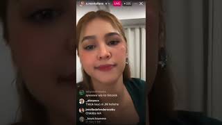 Marielle Montellano IG Live Part 2 11025 [upl. by Milda]