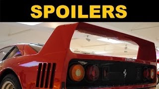 Spoilers and Rear Wings  Explained [upl. by Euqinor]