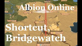 Albion Online  Caerleon to Bridgewatch fast almost safely [upl. by Rosmunda]