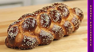 How to Make Challah Bread  Challah Bread Recipe  Kosher Pastry Chef [upl. by Aitsirk]