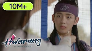 Kim Tae Hyung Speak In Bold Voice But Cute Hwarang Ep 6 [upl. by Halimak535]