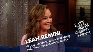 Leah Remini Argues That Scientology Isnt A Religion [upl. by Ydnak356]