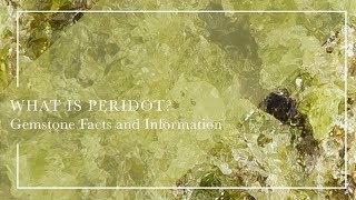 What Is Peridot  Gemstone Facts and Information [upl. by Trisa]