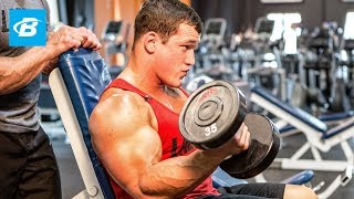 Build Massive Arms  Hunter and Lee Labrada [upl. by Gerta]