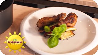 Heißluftfritteuse mal anders  drei leckere Rezepte  SAT1 Frühstücksfernsehen [upl. by Ayra290]