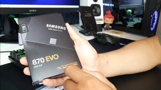 Installing Samsung 870 EVO SSD in my HP OMEN 30L [upl. by Kurth]