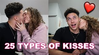 25 TYPES OF KISSES [upl. by Rivard]