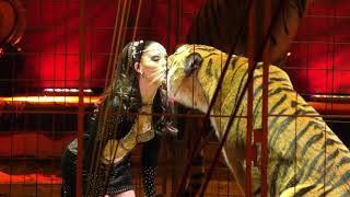 Carmen Zander  The Queen of Tigers  42nd International Circus Festival of MonteCarlo 2018 [upl. by Nickolaus]