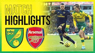 HIGHLIGHTS  Norwich City 22 Arsenal [upl. by Heindrick]