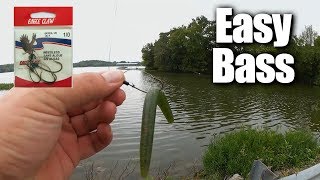 Easy Bass Fishing for ANYONE  Affordable Fishing for Beginners [upl. by Evangelina219]