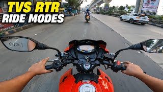 Riding The 2023 TVS Apache RTR 160 2v  Better Than Before [upl. by Guillemette]