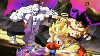 Goku and Frieza vs Jiren but with HERO by Flow [upl. by Nakashima]