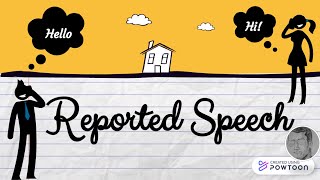 Grammar Introduction to Reported Speech [upl. by Haskins324]