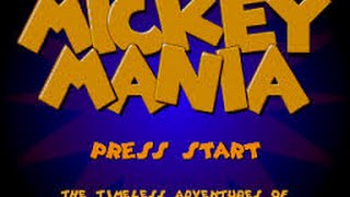 MegaCD Longplay 005 Mickey Mania  The Timeless Adventures of Mickey Mouse [upl. by Wawro]