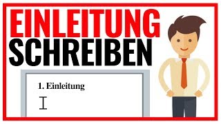 Einleitung schreiben für deine HausarbeitBachelorarbeit [upl. by Rap174]